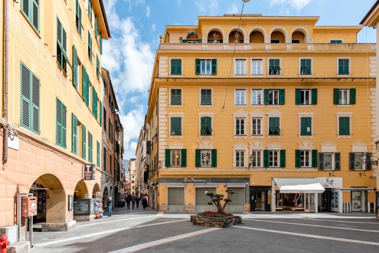 Cavour 9 Apartment 2B 2B 100Mq With Private Garage, In Center Of Rapallo, Wifi, Air Conditioned المظهر الخارجي الصورة