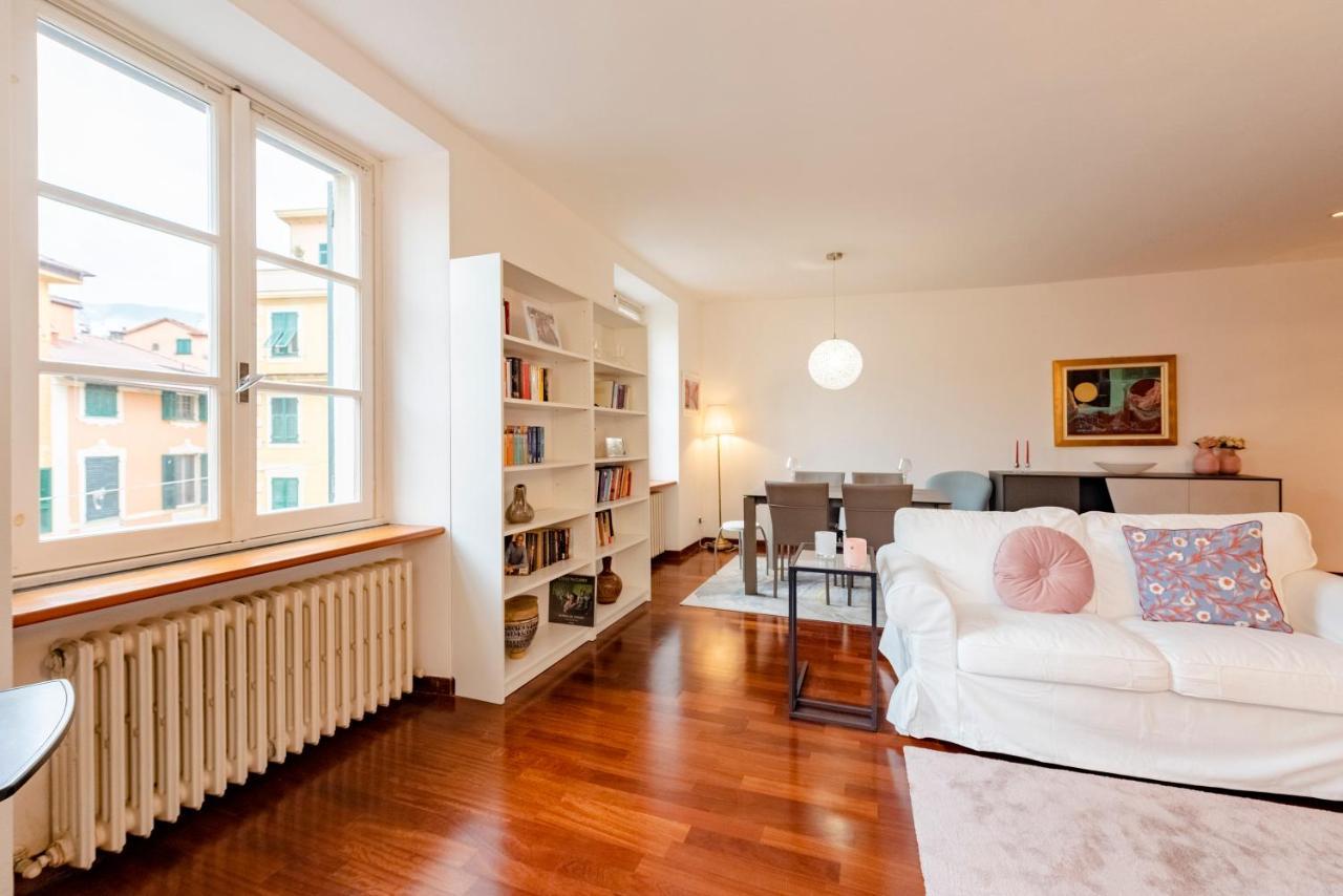 Cavour 9 Apartment 2B 2B 100Mq With Private Garage, In Center Of Rapallo, Wifi, Air Conditioned المظهر الخارجي الصورة