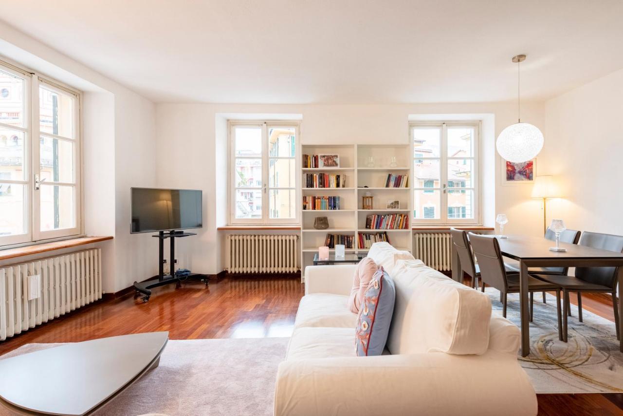 Cavour 9 Apartment 2B 2B 100Mq With Private Garage, In Center Of Rapallo, Wifi, Air Conditioned المظهر الخارجي الصورة